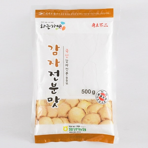 [하늘가애] 안전한 먹거리 전문 함양농협 감자전분맛 500g