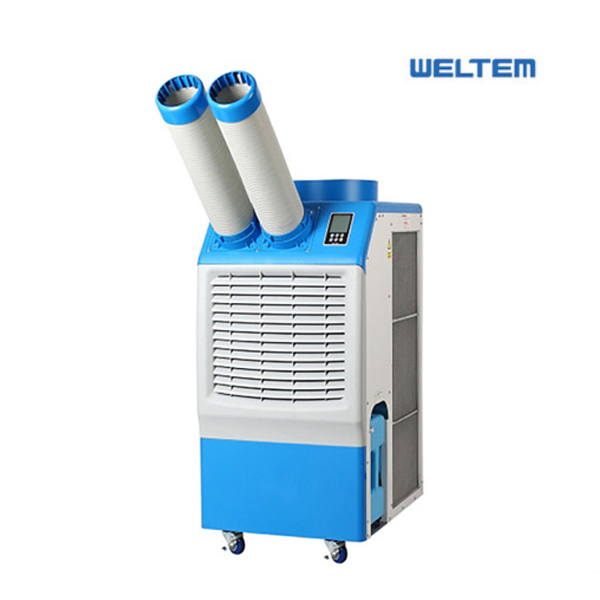 웰템 아이센 산업용 이동식에어컨 WPC-5000P 물통형